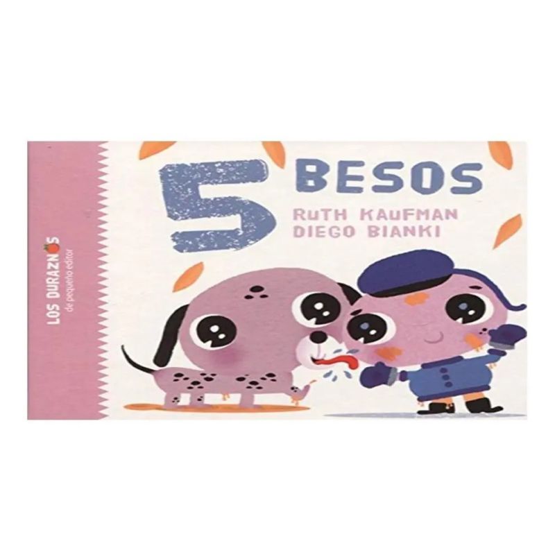 5 BESOS - LOS DURAZNOS - MAYUSCULA - CARTONE - Miniatura 3