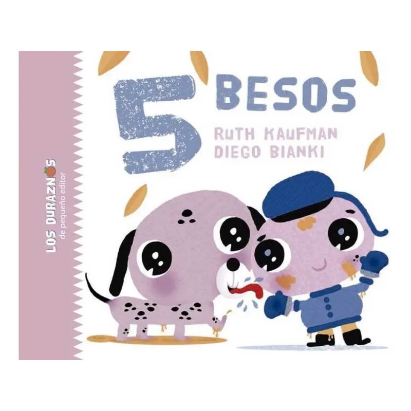5 BESOS - LOS DURAZNOS - MAYUSCULA - CARTONE