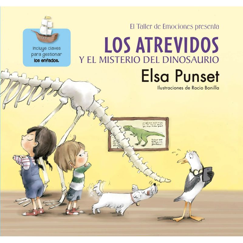 ATREVIDOS Y EL MISTERIO DEL DINOSAURIO - EL TALLER DE LAS EMOCIONES 4 (Nuevo)