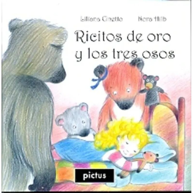 RICITOS DE ORO Y LOS TRES OSOS - MINI ALBUM (Nuevo)