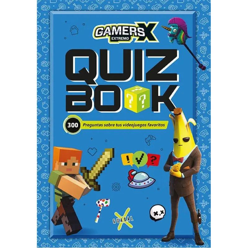GAMERS EXTREMO - 300 PREGUNTAS SOBRE TUS VIDEOJUEGOS FAVORITOS - QUIZ BOOK (Nuevo)