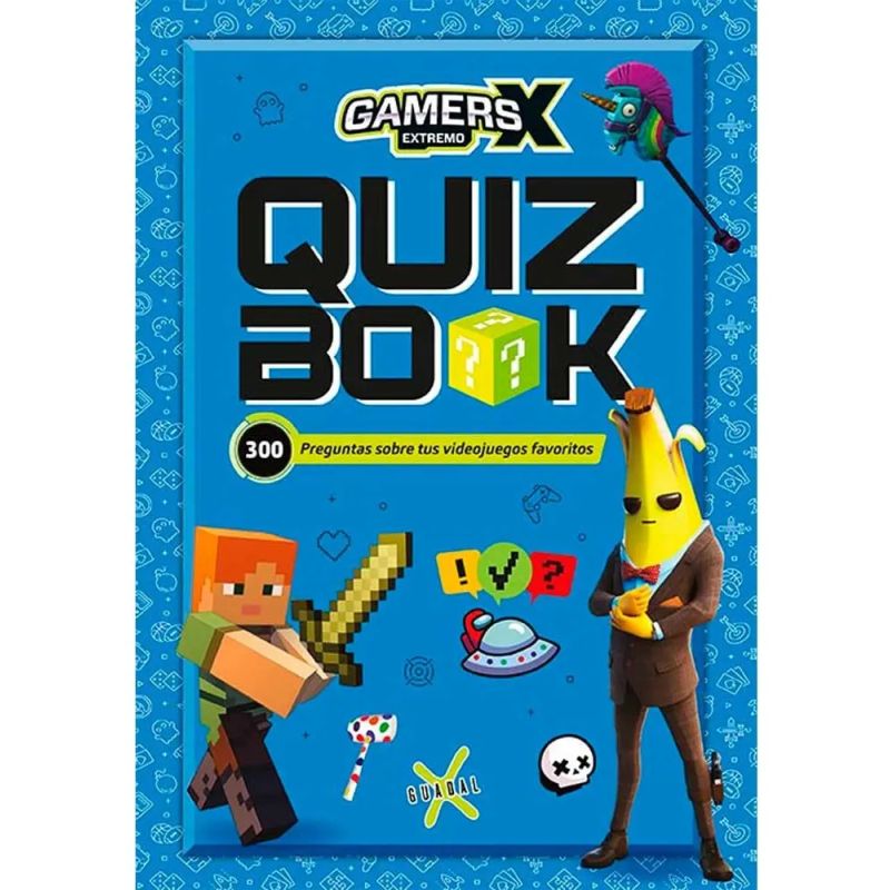 QUIZ BOOK - GAMERS (Nuevo)