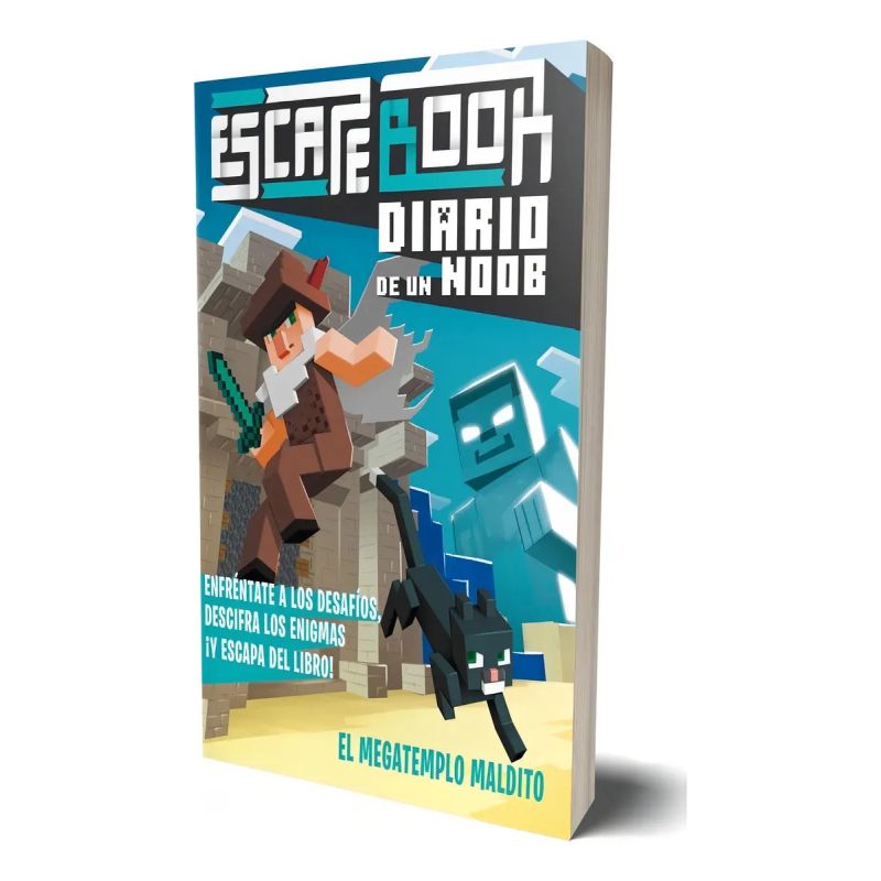 ESCAPE BOOK JUNIOR - DIARIO DE UN NOOB - EL MEGATEMPLO MALDITO