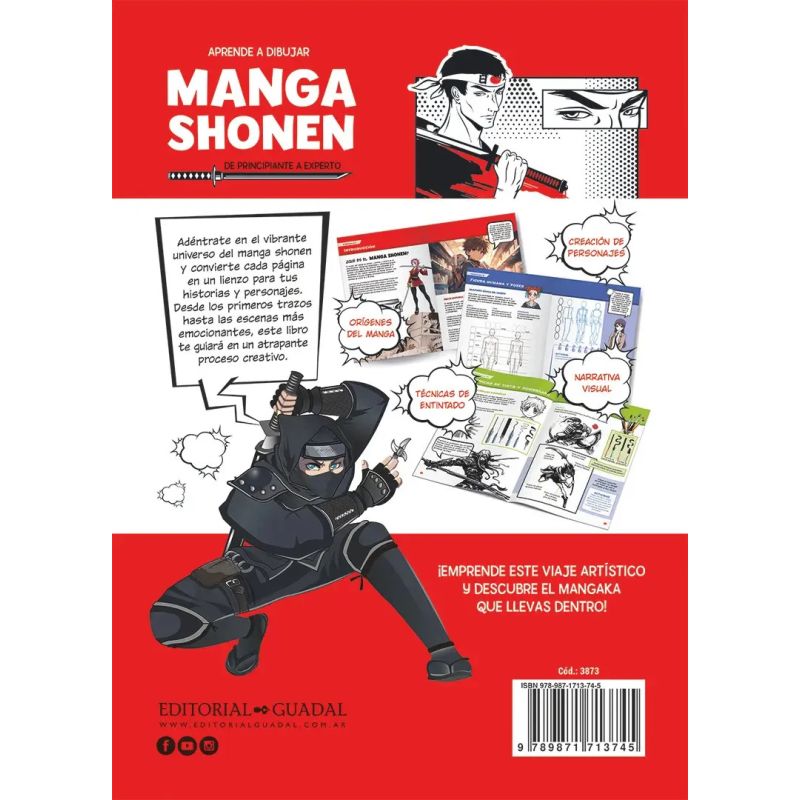 APRENDE A DIBUJAR MANGA SHONEN - DE PRINCIPIANTE A EXPERTO (Nuevo) - Miniatura 2