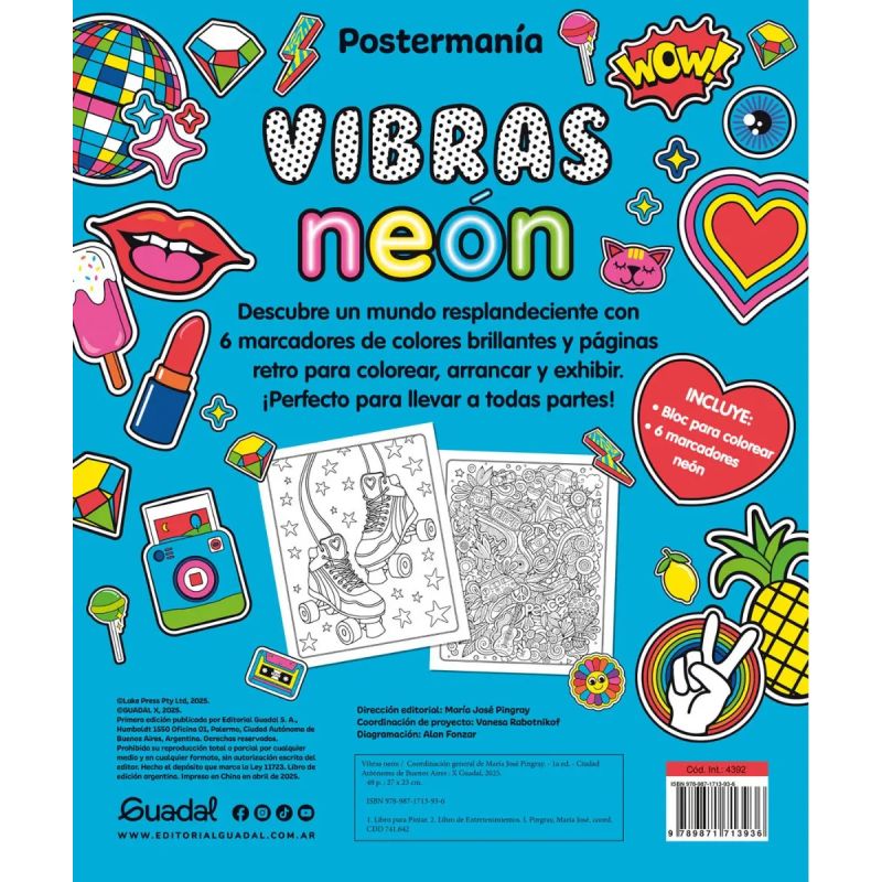 VIBRAS NEON - POSTERMANIA (Nuevo) - Miniatura 4