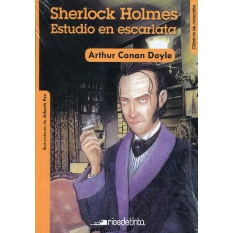 SHERLOCK HOLMES: ESTUDIO EN ESCARLATA - CLASICOS DE COLECCION (Nuevo)