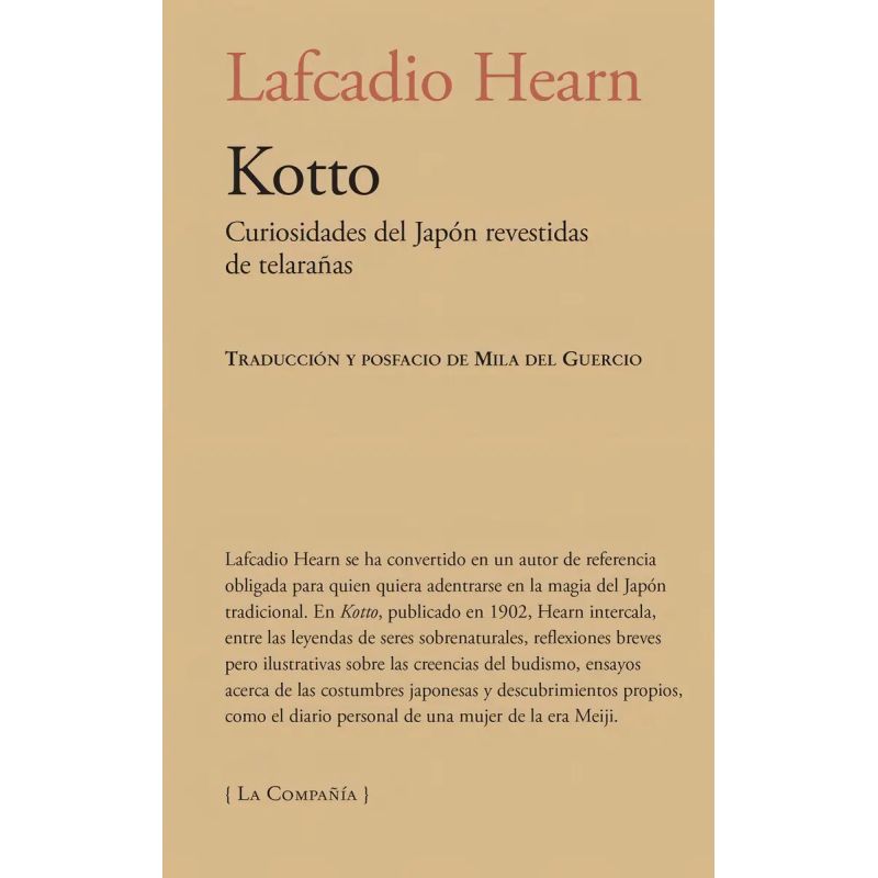 KOTTO - CURIOSIDADES DEL JAPON REVESTIDAS DE TELARAÑAS (Nuevo)