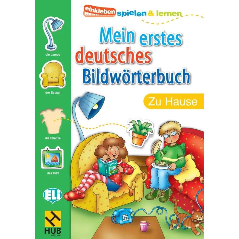 HUB MEIN ERSTES DEUTSCHES BILDWORTERBUCH - ZU HAUSE (Nuevo)
