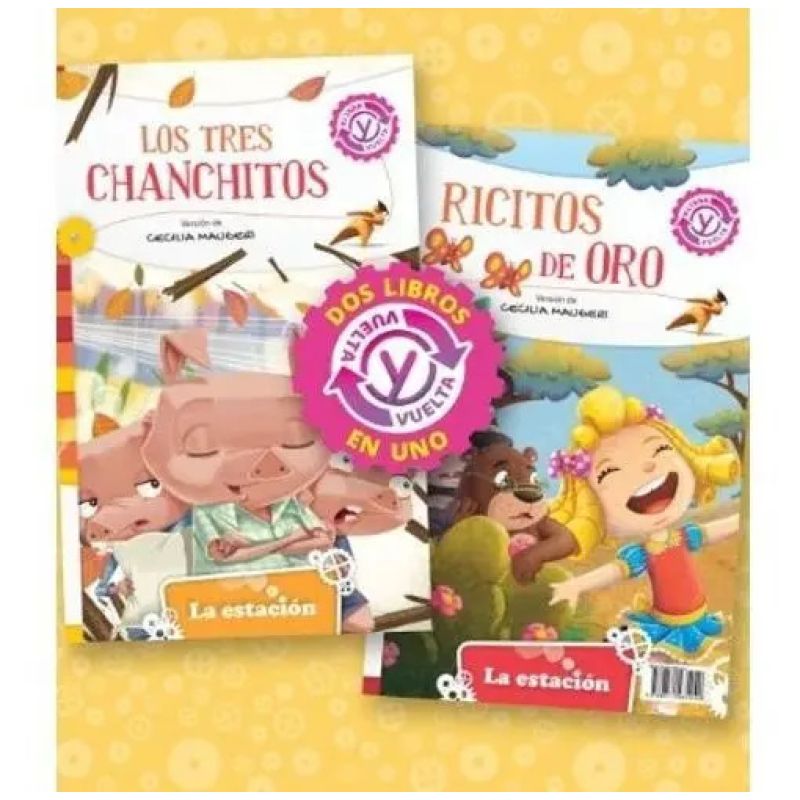 RICITOS DE ORO / LOS TRES CHANCHITOS - MHL NARANJA (Nuevo)