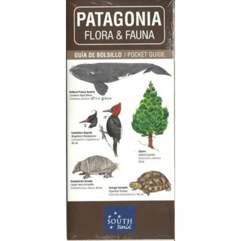 PATAGONIA FLORA &amp; FAUNA GUIA DE BOLSILLO ESP/ING (Nuevo)