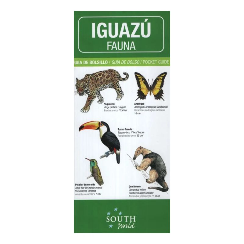 IGUAZU FAUNA GUIA DE BOLSILLO ESP/ING/PORT (Nuevo)