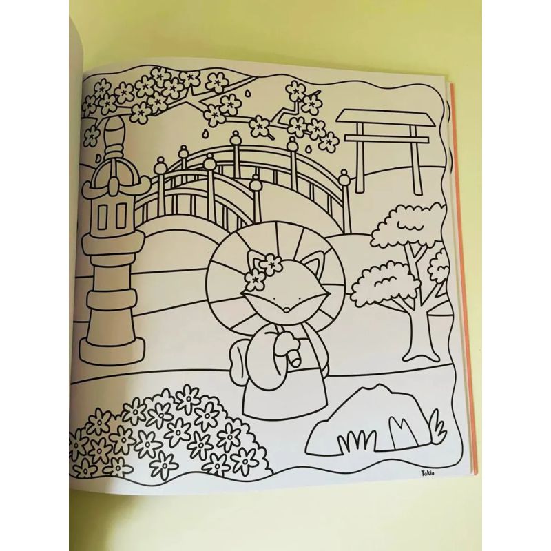 COMFY TRAVEL - POSTALES DEL MUNDO PARA COLOREAR (Nuevo) - Miniatura 4