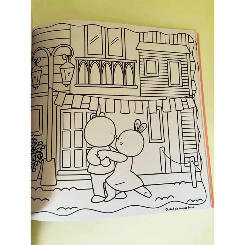COMFY TRAVEL - POSTALES DEL MUNDO PARA COLOREAR (Nuevo) - Miniatura 5
