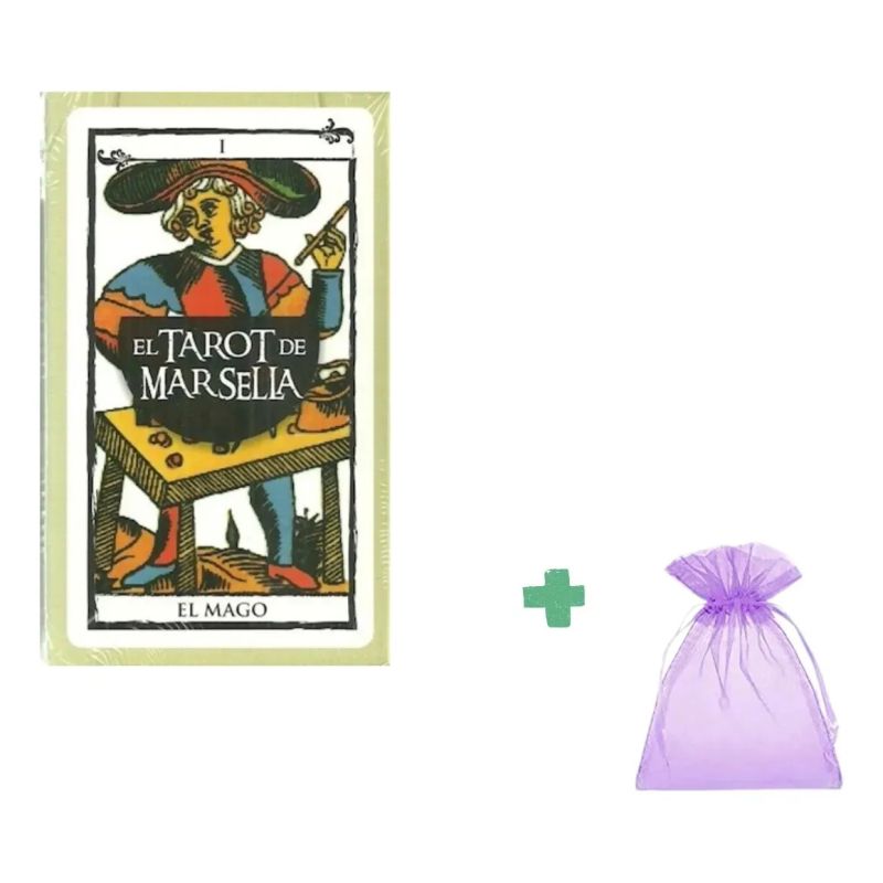 TAROT DE MARSELLA, EL - LIBRO + CARTAS (Nuevo)