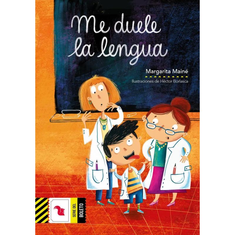 ME DUELE LA LENGUA -  BOLETO AMARILLO (Nuevo)
