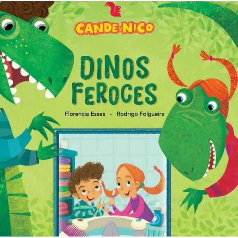 DINOS FEROCES - CANDE Y NICO (MAYUSCULA) (Nuevo)