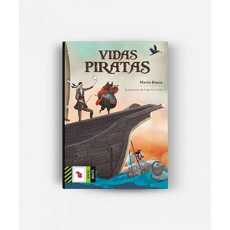 VIDAS PIRATAS - BOLETO VERDE (Nuevo) - Miniatura 2