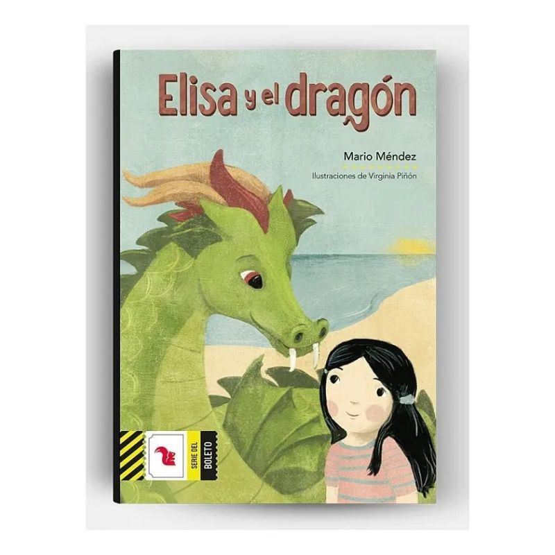 ELISA Y EL DRAGON - BOLETO AMARILLO (Nuevo)