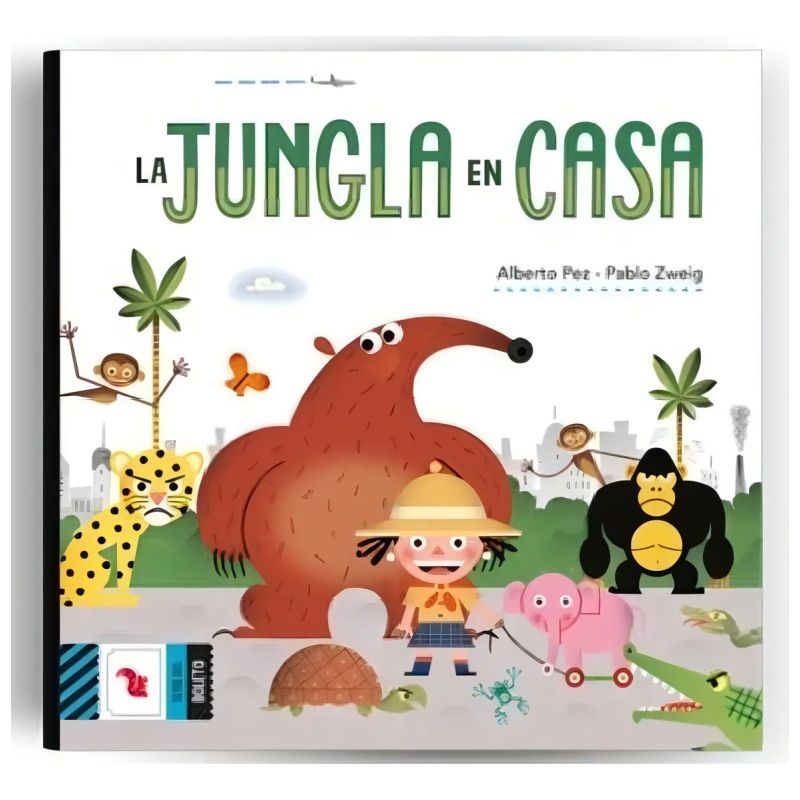 JUNGLA EN CASA, LA - BOLETO AZUL - MAYUSCULA (Nuevo)