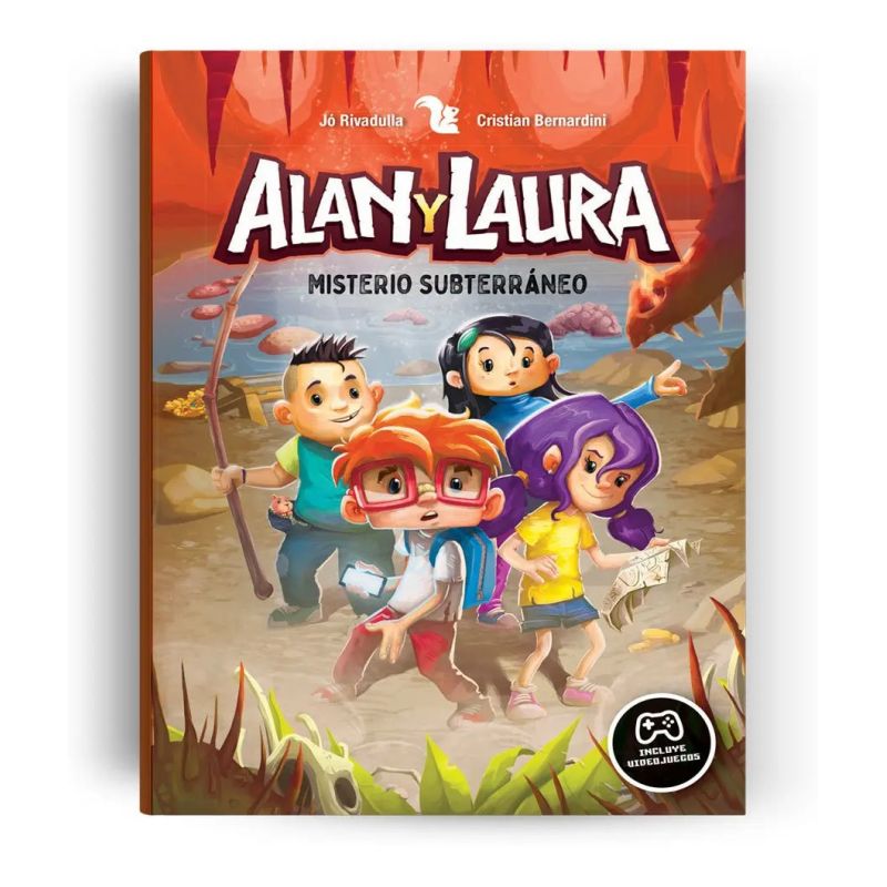UN MISTERIO SUBTERRANEO - ALAN Y LAURA 1 (CON VIDEOJUEGOS) (Nuevo)