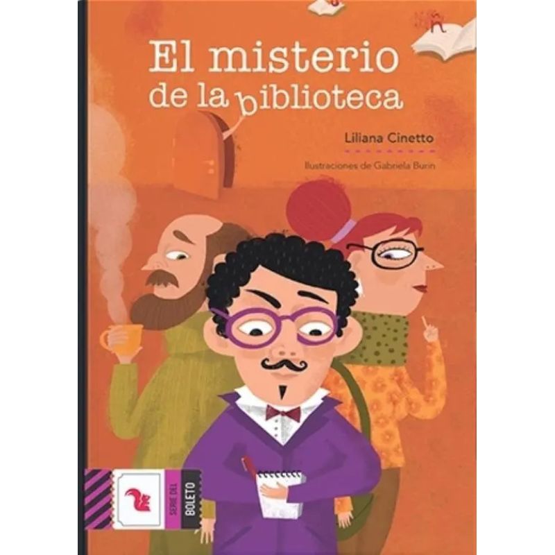 MISTERIO DE LA BIBLIOTECA, EL - BOLETO VIOLETA (Nuevo)