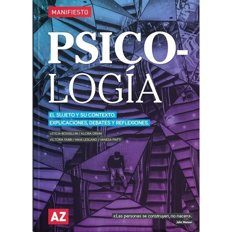 PSICOLOGIA - EL SUJETO Y SU CONTEXTO - MANIFIESTO (Nuevo)