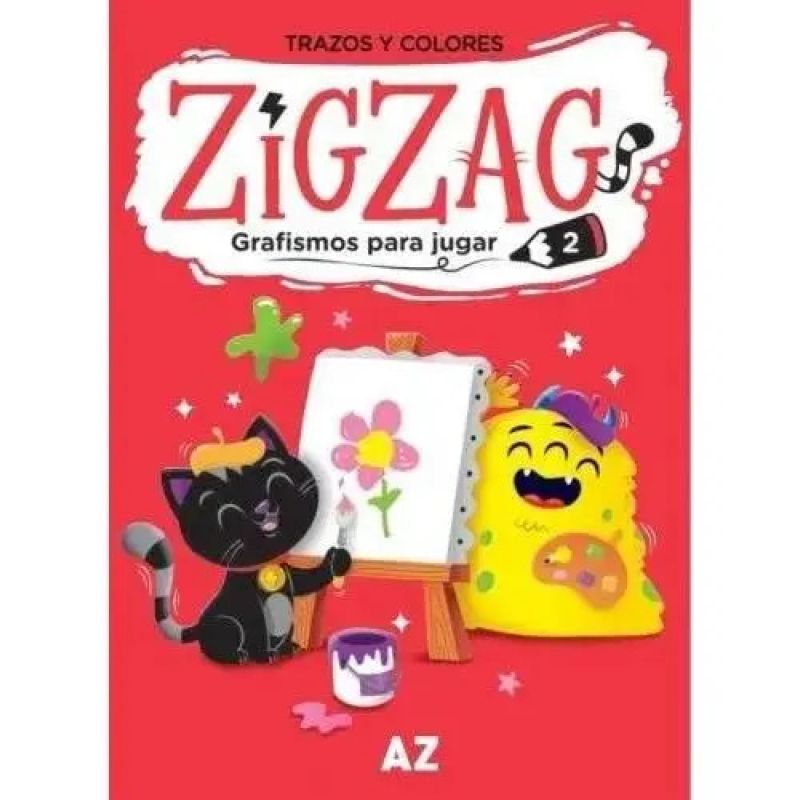 ZIGZAG - TRAZOS Y COLORES - GRAFISMOS PARA JUGAR 2 (Nuevo)
