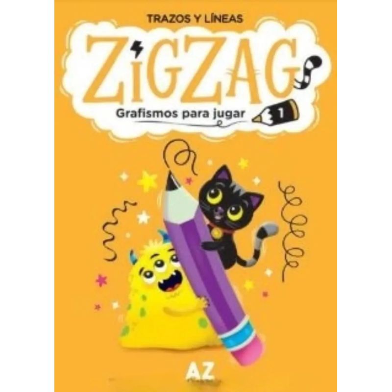ZIGZAG - TRAZOS Y LINEAS - GRAFISMOS PARA JUGAR 1 (Nuevo) - Miniatura 2