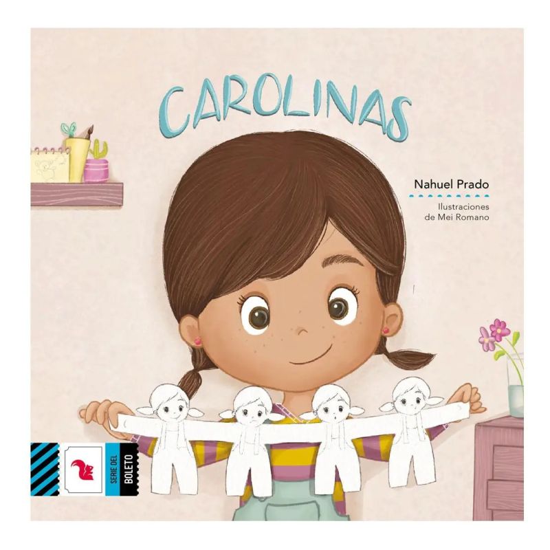 CAROLINAS - BOLETO AZUL - MAYUSCULA (Nuevo)