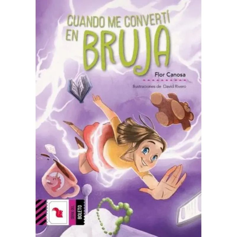 CUANDO ME CONVERTI EN BRUJA - BOLETO VIOLETA (Nuevo)