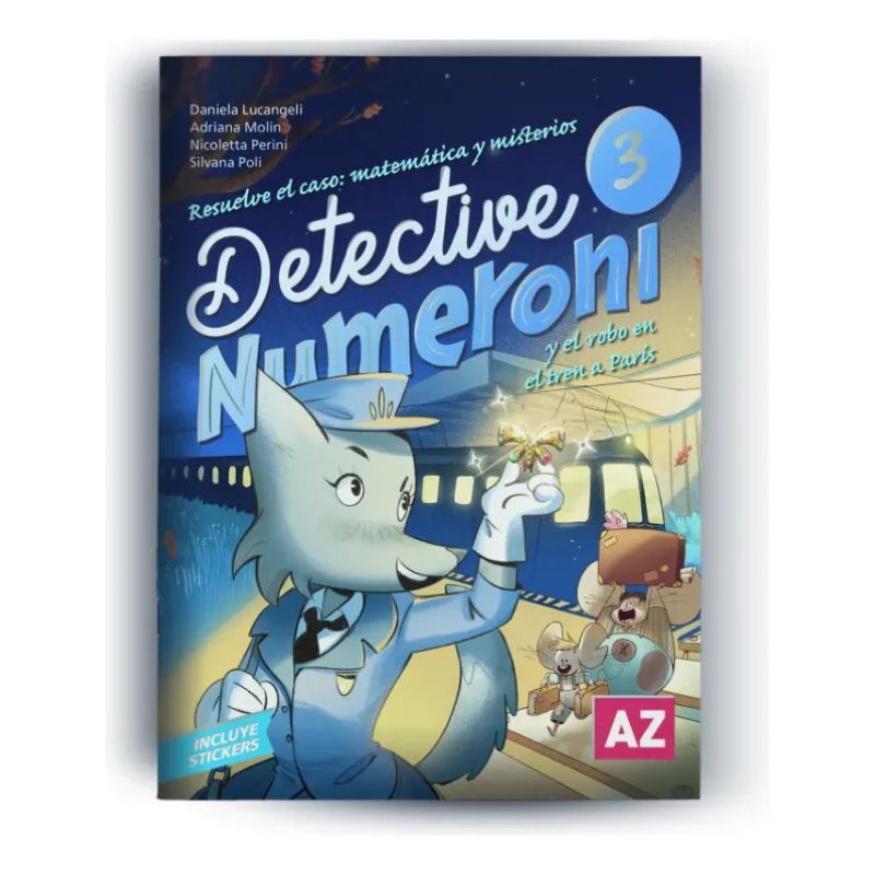 DETECTIVE NUMERONI Y EL ROBO EN EL TREN A PARIS - DETECTIVE NUMERONI 3 (Nuevo)