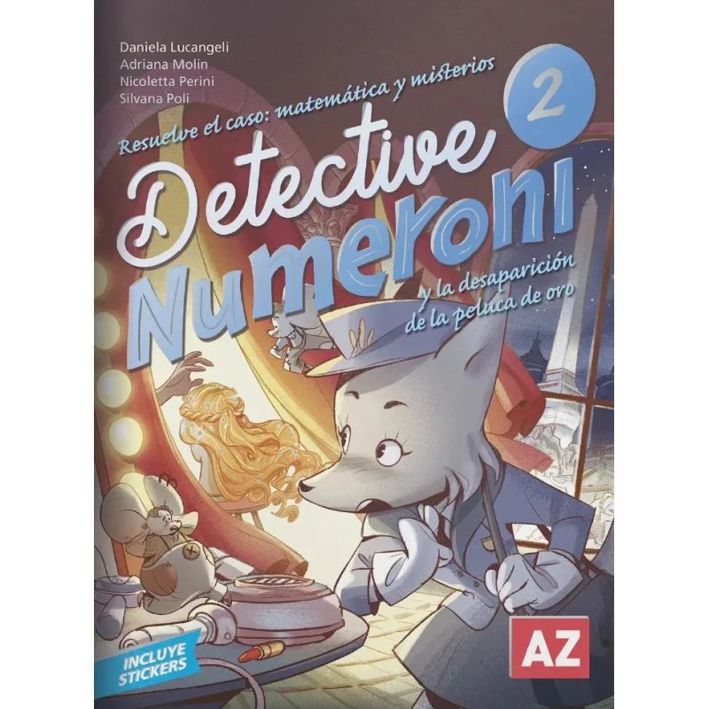 DETECTIVE NUMERONI Y LA DESAPARICION DE LA PELUCA DE ORO - DETECTIVE NUMERONI 2 (Nuevo)