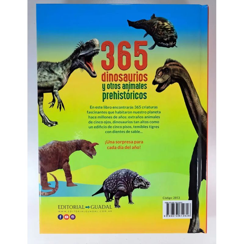 365 DINOSAURIOS Y OTROS ANIMALES PREHISTORICOS (Nuevo)