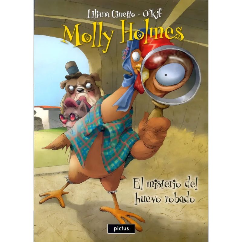MOLLY HOLMES Y EL MISTERIO DEL HUEVO ROBADO - ILUSTROPIA (Nuevo)