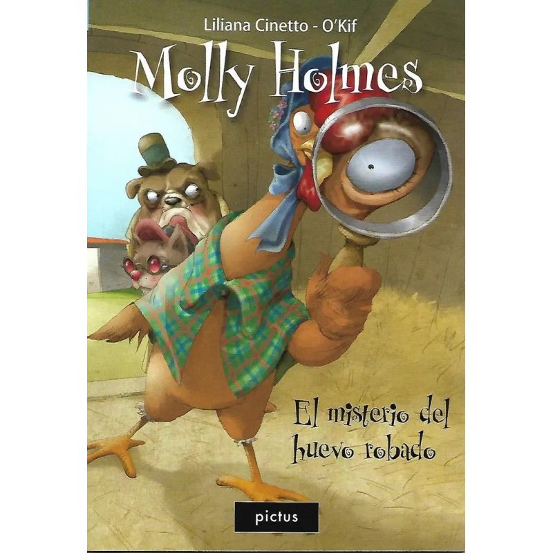 MOLLY HOLMES Y EL MISTERIO DEL HUEVO ROBADO - CUENTO ILUSTRADO (Nuevo) - Miniatura 2