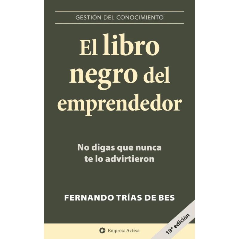 LIBRO NEGRO DEL EMPRENDEDOR, EL (Nuevo)