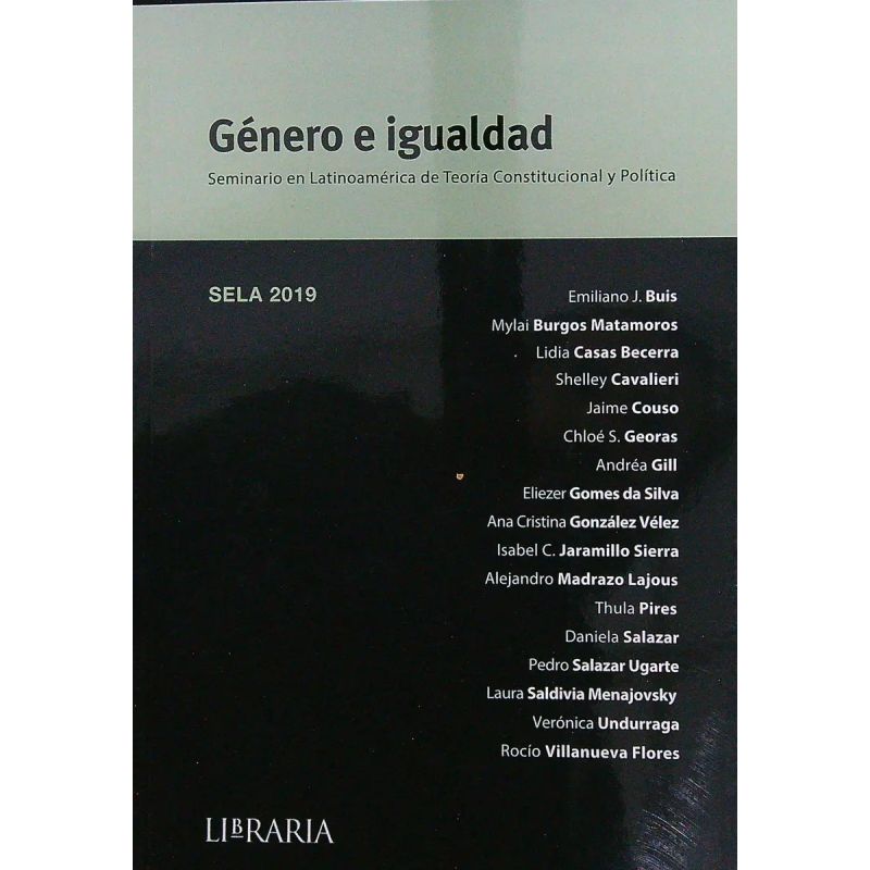 GENERO E IGUALDAD - SELA 2019 (Nuevo)