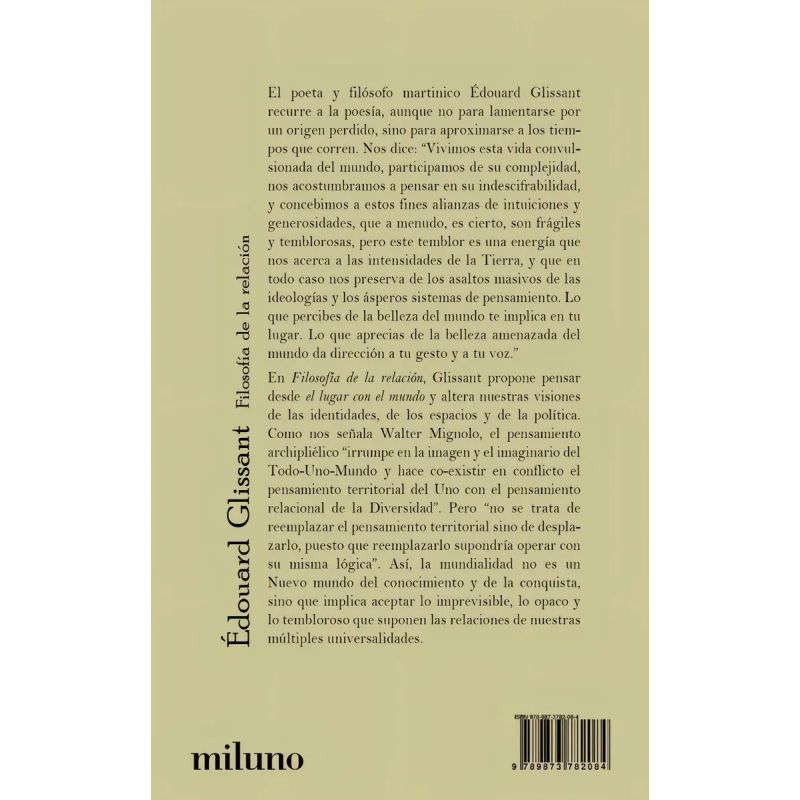 FILOSOFIA DE LA RELACION - POESIA EN EXTENSION (Nuevo) - Miniatura 2