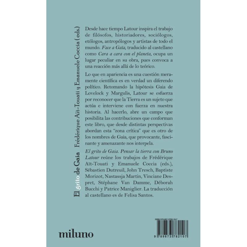 GRITO DE GAIA, EL - PENSAR LA TIERRA CON BRUNO LATOUR (Nuevo) - Miniatura 2