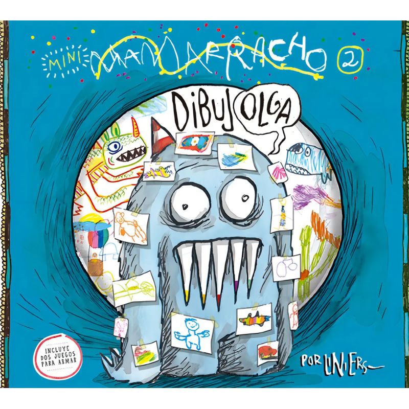 DIBUJOLGA - MINI MAMARRACHO 2 - INCLUYE 2 JUEGOS PARA ARMAR (Nuevo)