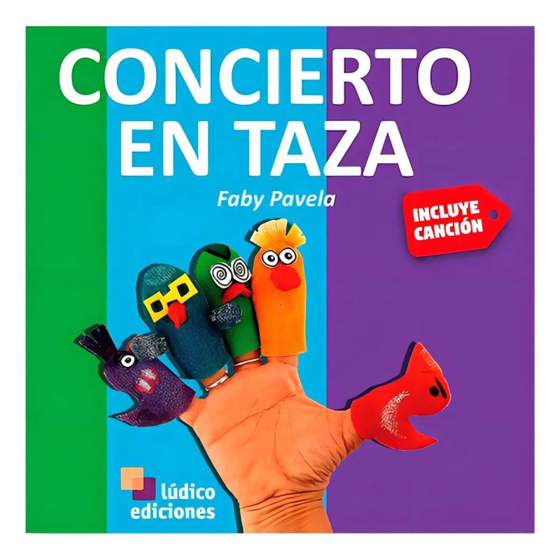 CONCIERTO EN TAZA - LETRAS CANTADAS (CARTONE) (Nuevo)