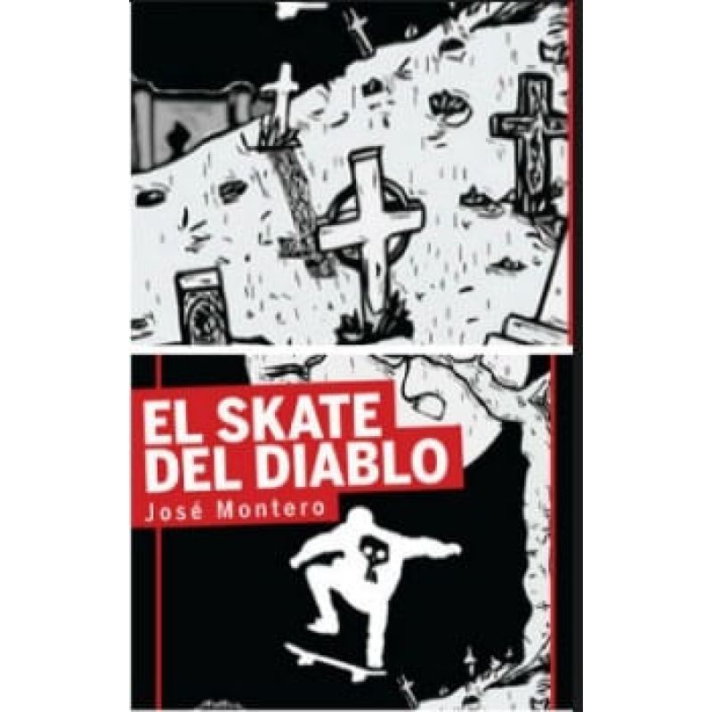 SKATE DE DIABLO, EL - ROJO Y NEGRO (Nuevo)