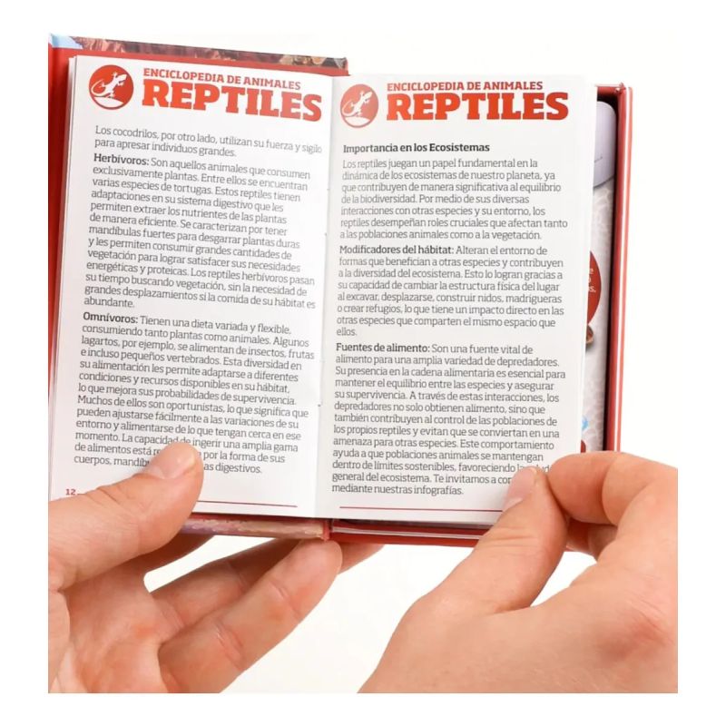 ENCICLOPEDIA DE ANIMALES - REPTILES (Nuevo) - Miniatura 2