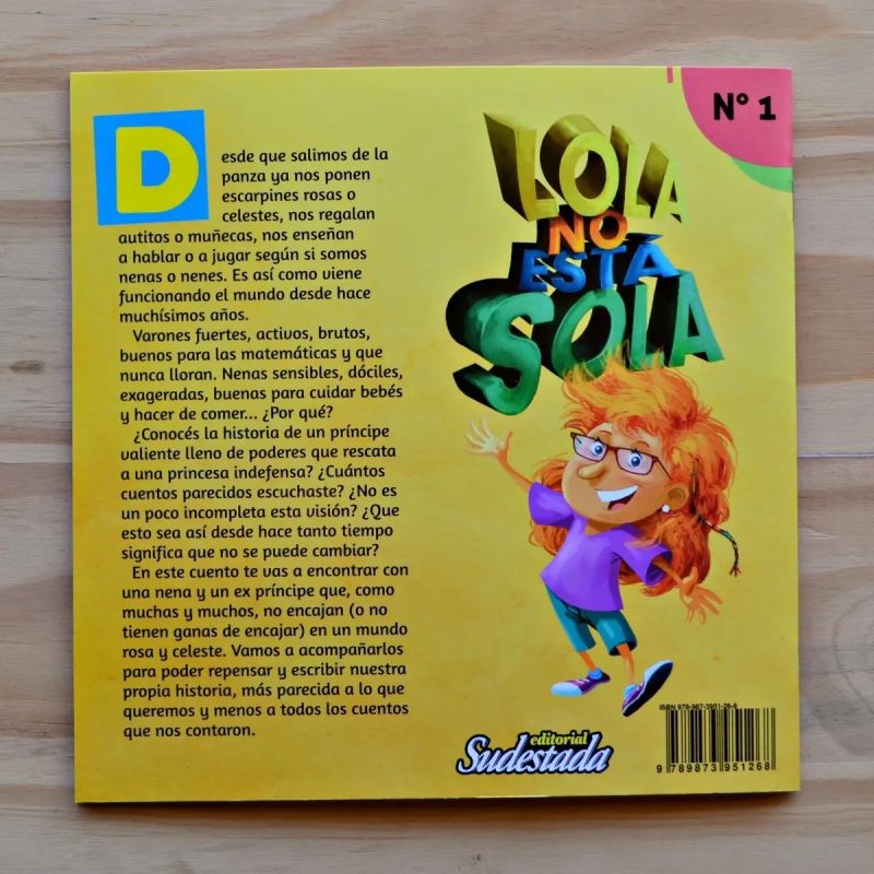 LOLA NO ESTA SOLA Y EL EX-PRINCIPE TAMPOCO. CUENTOS PARA INFANCIAS LIBRES - GRANITO DE ARENA (Nuevo) - Miniatura 2