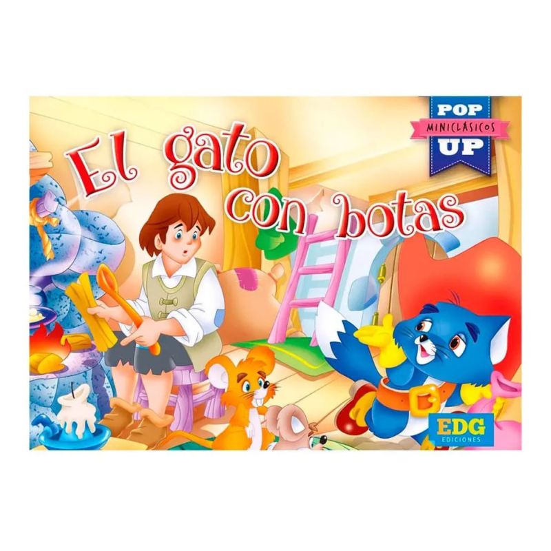 GATO CON BOTAS, EL - MINI CLASICOS POP-UP (Nuevo)