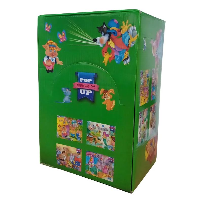 MINICLASICOS POP UP - CAJA EXHIBIDORA (DISPLAY) (Nuevo)