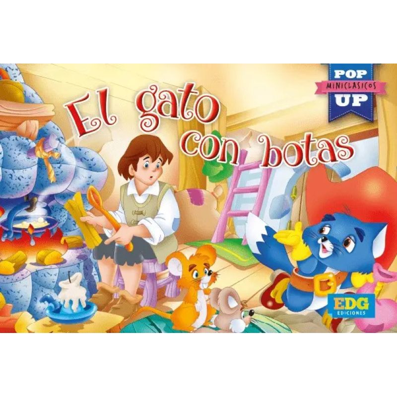 GATO CON BOTAS, EL - MINICLASICOS POP-UP (TD) (Nuevo)