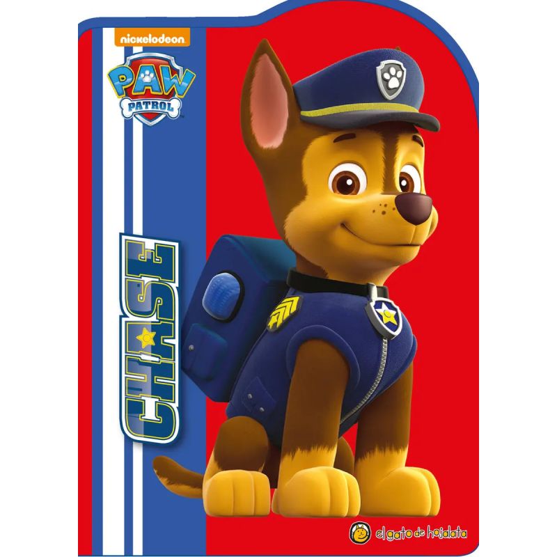 CHASE - QUERIDOS PERSONAJES - PAW PATROL - CARTONE (Nuevo)