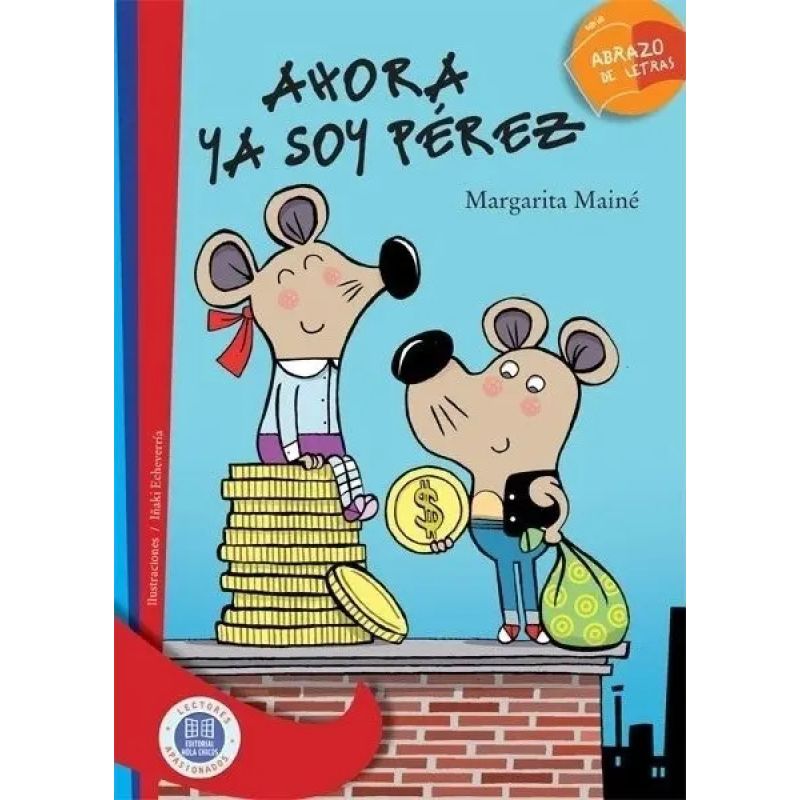 AHORA YA SOY PEREZ - ABRAZOS DE LETRAS ROJA (Nuevo)