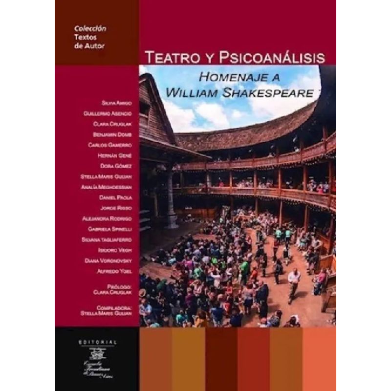 TEATRO Y PSICOANALISIS - HOMENAJE A WILLIAM SHAKESPEARE (Nuevo)